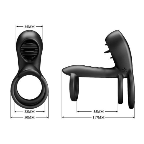 PRETTY LOVE - VIBRATING PENIS SLING Jammy, 12 vibration functions 12 licking settings Memory function PRETTY LOVE - VIBRATING PENIS SLING Jammy, 12 vibration functions 12 licking settings Memory function