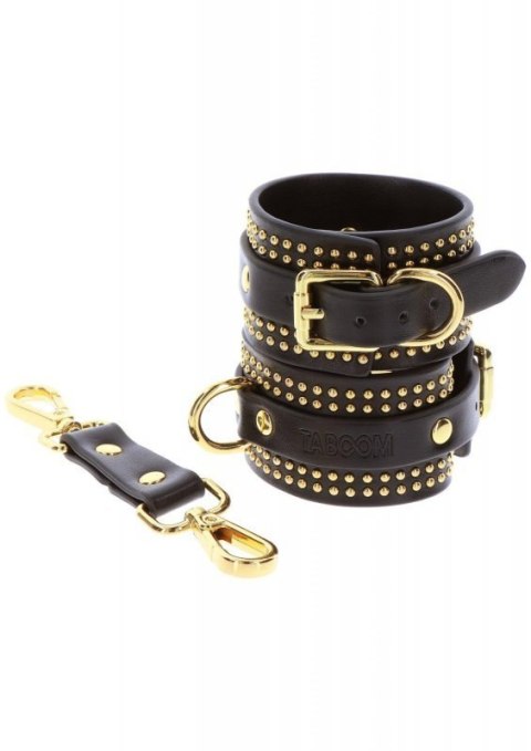Studded Ankle Cuffs Set Black Studded Ankle Cuffs Set Black