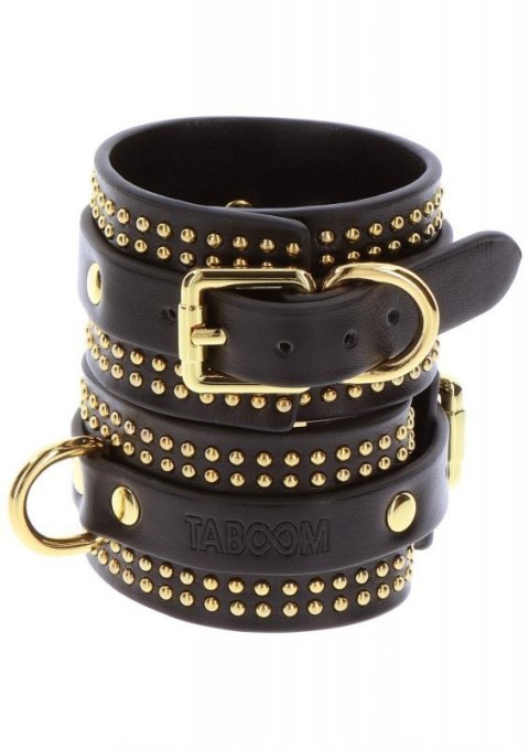 Studded Ankle Cuffs Set Black Studded Ankle Cuffs Set Black