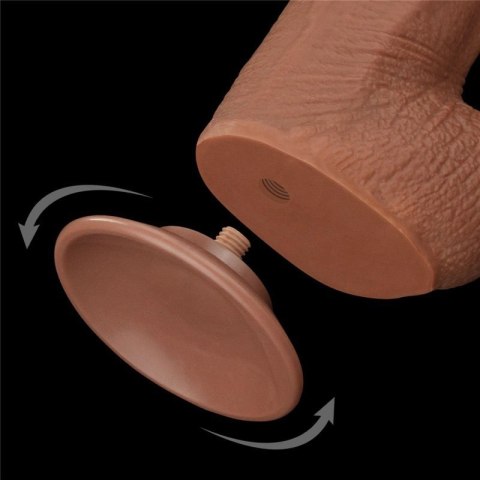 13.5'' King Sized Sliding Skin Dual Layer Dong Brown 13.5'' King Sized Sliding Skin Dual Layer Dong Brown