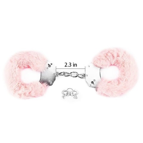 Fetish Pleasure Fluffy Handcuffs Pink Fetish Pleasure Fluffy Handcuffs Pink