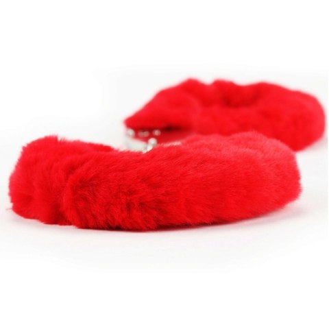 Fetish Pleasure Fluffy Handcuffs Red Fetish Pleasure Fluffy Handcuffs Red