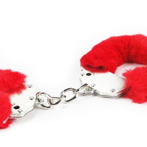 Fetish Pleasure Fluffy Handcuffs Red Fetish Pleasure Fluffy Handcuffs Red