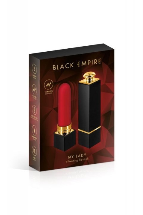 MYLADY BLACK EMPIRE USB LIPSTICK STIMULATOR MYLADY BLACK EMPIRE USB LIPSTICK STIMULATOR