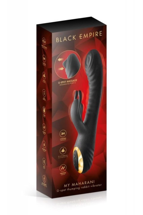 RABBIT MY MAHARANI BLACK EMPIRE VIBRATOR RABBIT MY MAHARANI BLACK EMPIRE VIBRATOR