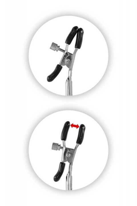 SET 2 BLACK BREAST CLAMPS SET 2 BLACK BREAST CLAMPS