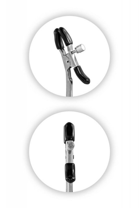 SET 2 BLACK BREAST CLAMPS SET 2 BLACK BREAST CLAMPS