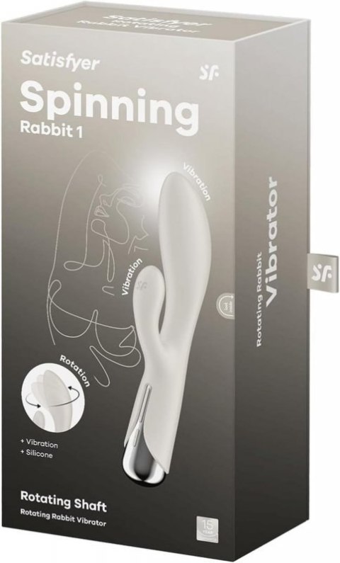 Satisfyer Spinning Rabbit 1 Beige Satisfyer Spinning Rabbit 1 Beige