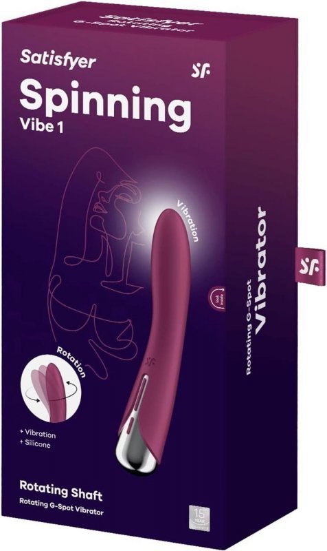 Satisfyer Spinning Vibe 1 Red Satisfyer Spinning Vibe 1 Red