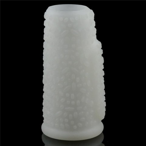 Vibrating Drip Knights Ring (White) Vibrating Drip Knights Ring (White)