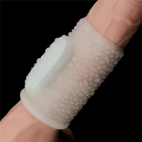 Vibrating Drip Knights Ring (White) Vibrating Drip Knights Ring (White)