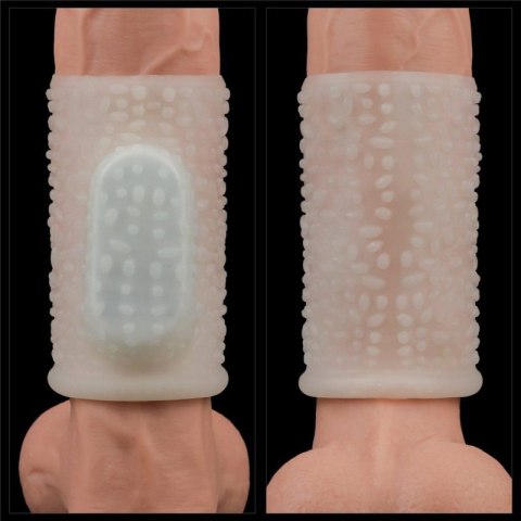 Vibrating Drip Knights Ring (White) Vibrating Drip Knights Ring (White)