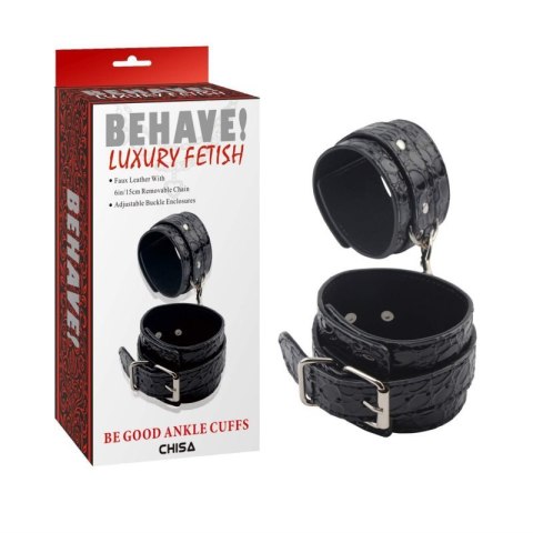 Be good Ankle Cuffs-Black Be good Ankle Cuffs-Black