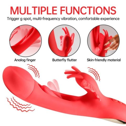 Butterfuly dual flicking vibrator Butterfuly dual flicking vibrator