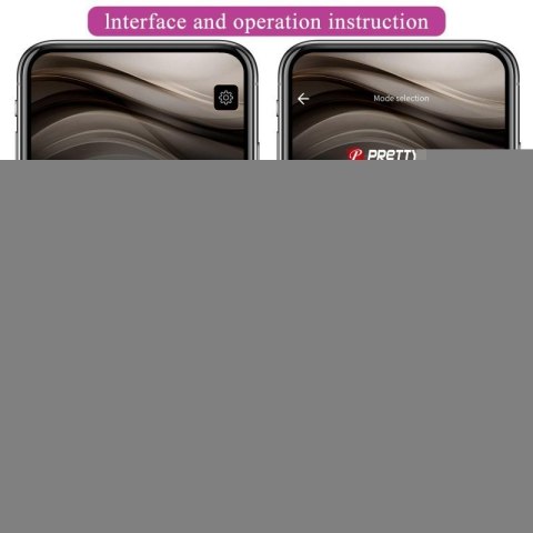 PRETTY LOVE - CASPER Purple 12 vibration functions Mobile APP remote control PRETTY LOVE - CASPER Purple 12 vibration functions Mobile APP remote control