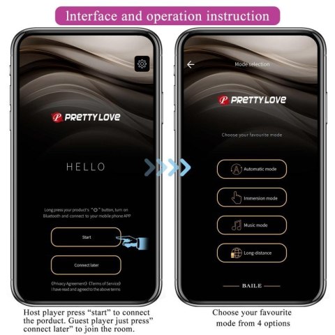 PRETTY LOVE - Catalina, 12 vibration functions Mobile APP Long-distance Control PRETTY LOVE - Catalina, 12 vibration functions Mobile APP Long-distance Control