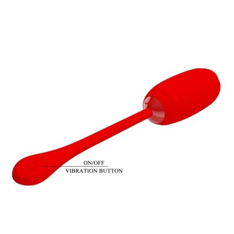 PRETTY LOVE - KIRK EGG Red 12 function vibrations PRETTY LOVE - KIRK EGG Red 12 function vibrations