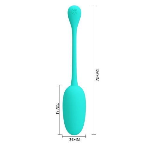 PRETTY LOVE - KNUCKER Green, 12 vibration functions Memory function PRETTY LOVE - KNUCKER Green, 12 vibration functions Memory function