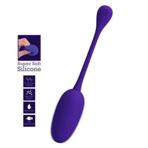 PRETTY LOVE - KNUCKER Purple, 12 vibration functions Memory function PRETTY LOVE - KNUCKER Purple, 12 vibration functions Memory function