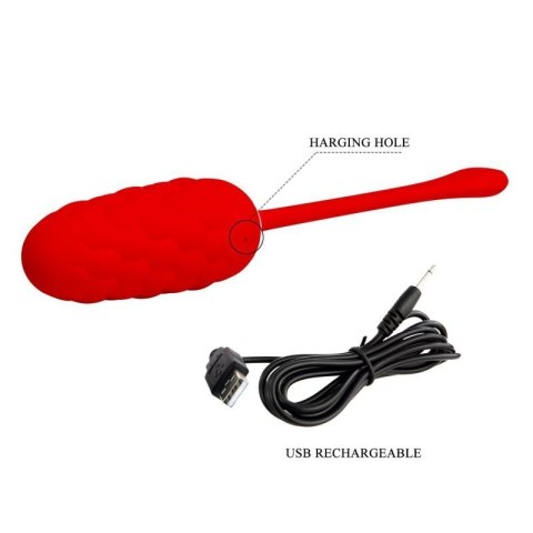 PRETTY LOVE - MARINA EGG Red 12 vibration functions PRETTY LOVE - MARINA EGG Red 12 vibration functions