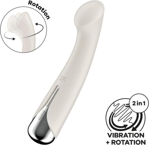 Satisfyer Spinning G-Spot 1 Beige Satisfyer Spinning G-Spot 1 Beige