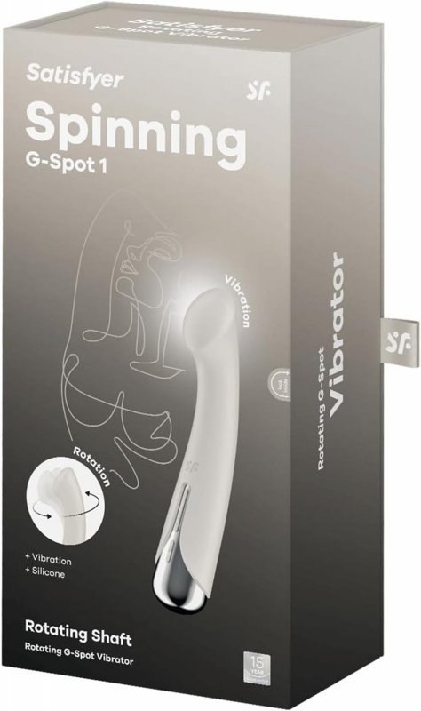 Satisfyer Spinning G-Spot 1 Beige Satisfyer Spinning G-Spot 1 Beige