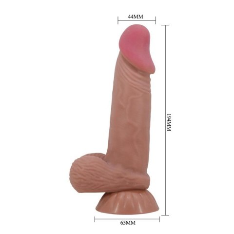 BAILE - Sliding Skin 8,1'', Suction base Bendable TPR BAILE - Sliding Skin 8,1'', Suction base Bendable TPR