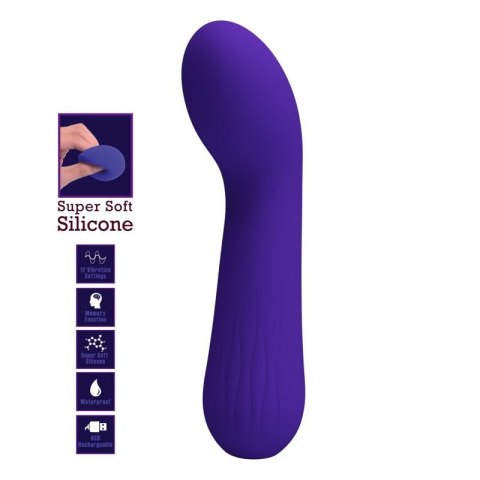 PRETTY LOVE - Faun dark Purple,G-spot vibrator, 12 vibration functions Memory function PRETTY LOVE - Faun dark Purple,G-spot vibrator, 12 vibration functions Memory function