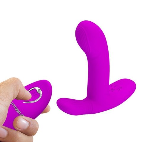 PRETTY LOVE - Geri Purple, 12 vibration functions 3 licking settings Wireless remote control PRETTY LOVE - Geri Purple, 12 vibration functions 3 licking settings Wireless remote control