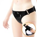 PRETTY LOVE - HARNESS BRIEFS Jerry Universal Strap-On Harness 7,6&#039;&#039; Dildo Flesh