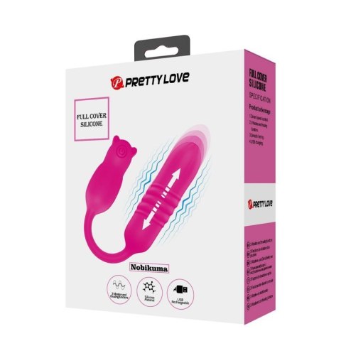 PRETTY LOVE - Nobikuma, 3 vibration functions 3 thrusting settings PRETTY LOVE - Nobikuma, 3 vibration functions 3 thrusting settings