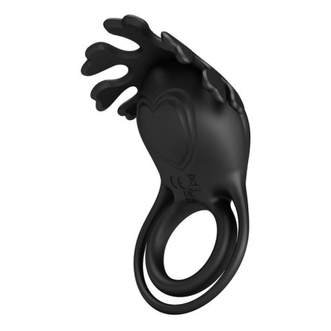 PRETTY LOVE - VIBRANT PENIS RING RUBEN Black, 7 vibration functions PRETTY LOVE - VIBRANT PENIS RING RUBEN Black, 7 vibration functions