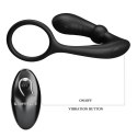 PRETTY LOVE - Warren Black, 12 vibration functions 12 pulse wave settings Wireless remote control