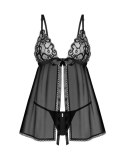 Blomentis babydoll i stringi M/L