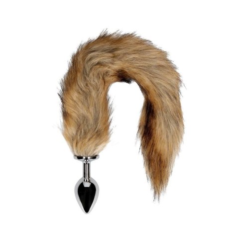 Fox Tail with Metal Butt Plug Fox Tail with Metal Butt Plug