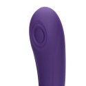 Gen - Rechargeable Triple Action G-Spot Vibrator with Pulse Wave and Vibrating Bristles - Purple