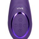 Gen - Rechargeable Triple Action G-Spot Vibrator with Pulse Wave and Vibrating Bristles - Purple