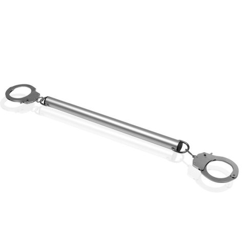 Spreader Bar with Hand or Ankle Cuffs - Silver Spreader Bar with Hand or Ankle Cuffs - Silver