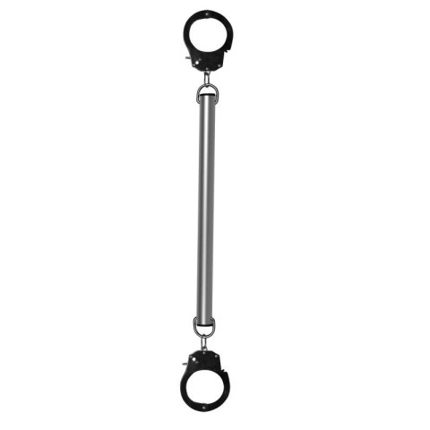 Spreader Bar with Hand or Ankle Cuffs - Silver Spreader Bar with Hand or Ankle Cuffs - Silver
