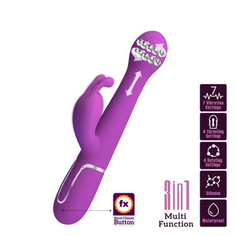 PRETTY LOVE - Dejon Purple, 7 vibration functions 4 thrusting settings 4 rotation functions PRETTY LOVE - Dejon Purple, 7 vibration functions 4 thrusting settings 4 rotation functions