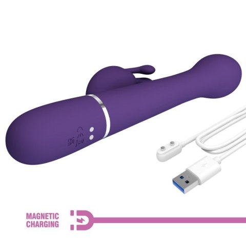 PRETTY LOVE - Dejon dark Purple, 7 vibration functions 4 thrusting settings 4 rotation functions PRETTY LOVE - Dejon dark Purple, 7 vibration functions 4 thrusting settings 4 rotation functions