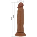 PRETTY LOVE - KEON 8.4"(214mm) Sliding Skin Series TPR, Suction base Bendable