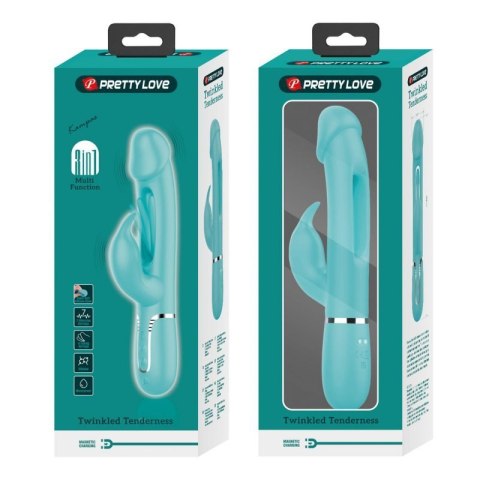 PRETTY LOVE - Kampas Green, 7 vibration functions 4 licking settings PRETTY LOVE - Kampas Green, 7 vibration functions 4 licking settings