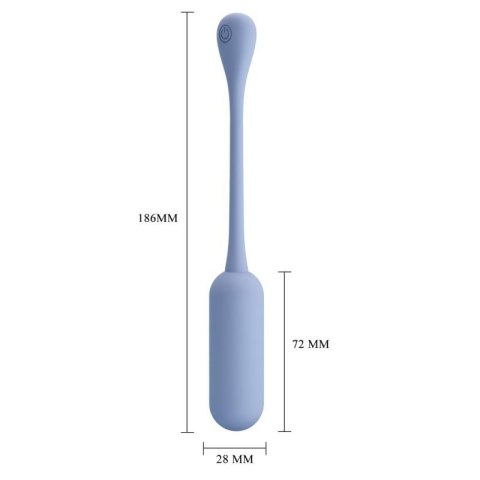 PRETTY LOVE - LECHIES Dream chaser 5, Blue, Wireless remote control 12 vibration functions Memory function PRETTY LOVE - LECHIES Dream chaser 5, Blue, Wireless remote control 12 vibration functions Memory function