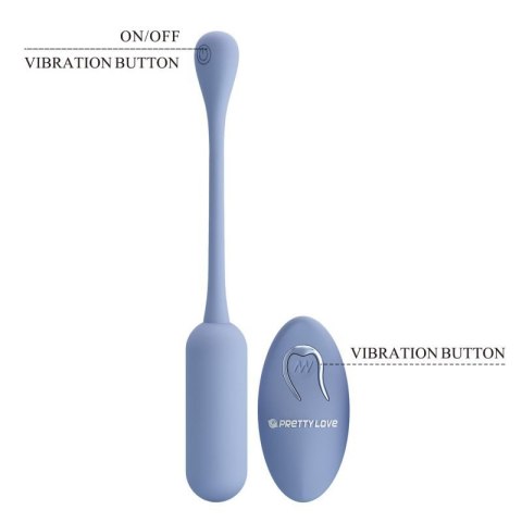 PRETTY LOVE - LECHIES Dream chaser 5, Blue, Wireless remote control 12 vibration functions Memory function PRETTY LOVE - LECHIES Dream chaser 5, Blue, Wireless remote control 12 vibration functions Memory function