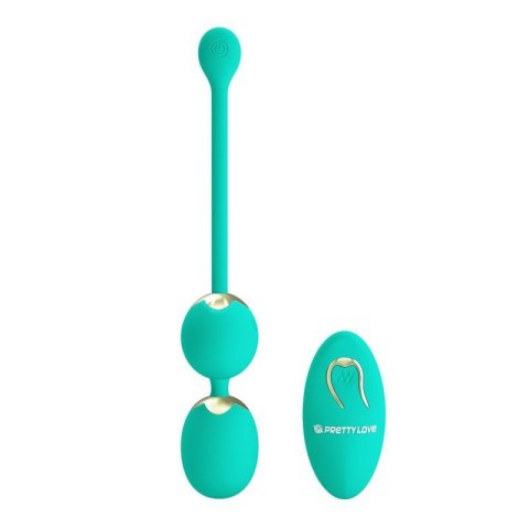 PRETTY LOVE - LECHIES Dream chaser 5, Green, Wireless remote control 12 vibration functions Memory function PRETTY LOVE - LECHIES Dream chaser 5, Green, Wireless remote control 12 vibration functions Memory function