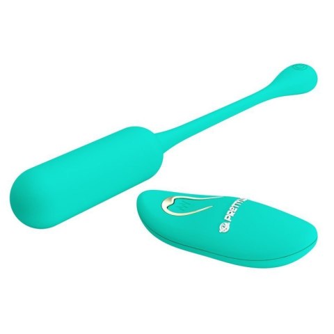 PRETTY LOVE - LECHIES Dream chaser 5, Green, Wireless remote control 12 vibration functions Memory function PRETTY LOVE - LECHIES Dream chaser 5, Green, Wireless remote control 12 vibration functions Memory function