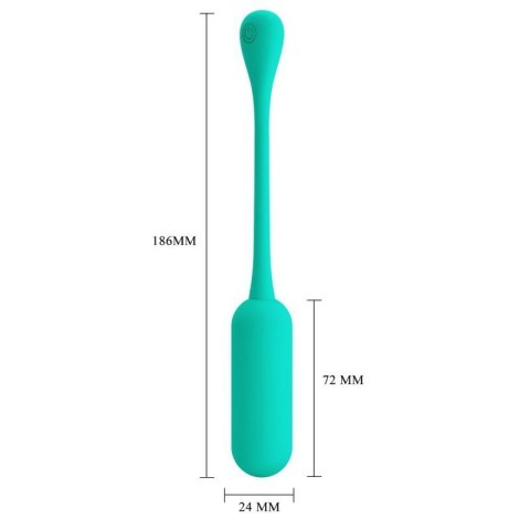 PRETTY LOVE - LECHIES Dream chaser 5, Green, Wireless remote control 12 vibration functions Memory function PRETTY LOVE - LECHIES Dream chaser 5, Green, Wireless remote control 12 vibration functions Memory function
