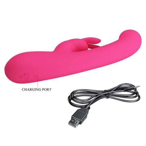 PRETTY LOVE - Lamar dark Pink, 10 vibration functions 9 speed levels PRETTY LOVE - Lamar dark Pink, 10 vibration functions 9 speed levels