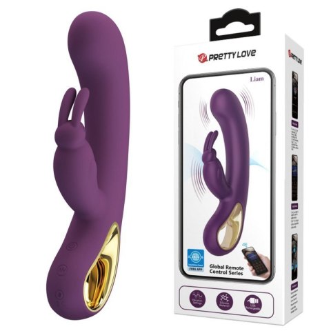 PRETTY LOVE - Liam purple, 12 vibration functions Mobile APP Long-distance Control PRETTY LOVE - Liam purple, 12 vibration functions Mobile APP Long-distance Control